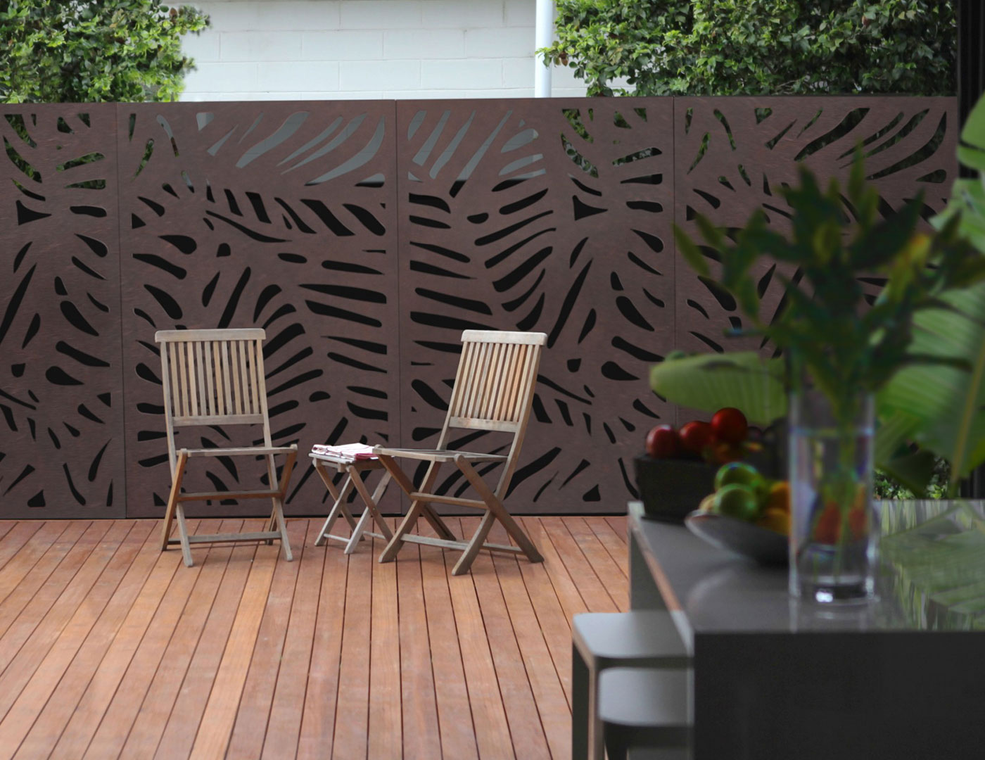 Steel Privacy Screens